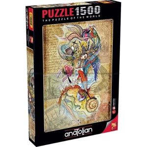 Anatolian 4560 - Circassian Girl Taveling the World - 1500 db-os puzzle