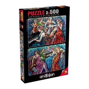 Anatolian 3612 - Colorful Notes - 2 x 500 db-os puzzle