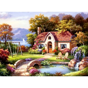 Anatolian 4559 - Stone Bridge Cottage - 1500 db-os puzzle