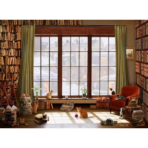 Anatolian 1065 - Window Cats - 1000 db-os puzzle