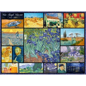 Bluebird 60154 - Collage - Vincent Van Gogh - 4000 db-os puzzle 