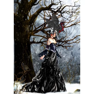 Bluebird 90248 - Queen of Shadows - 1000 db-os puzzle