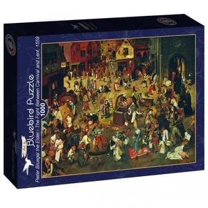 Bluebird 60314 - Pieter Bruegel the Elder - The Fight Between Carnival and Lent, 1559 - 1000 db-os Art by puzzle