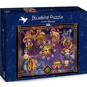 Bluebird puzzle 70123 - Zodiac Montage - 1000 db-os puzzle