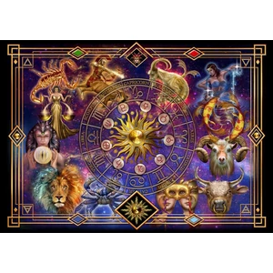 Bluebird puzzle 70123 - Zodiac Montage - 1000 db-os puzzle