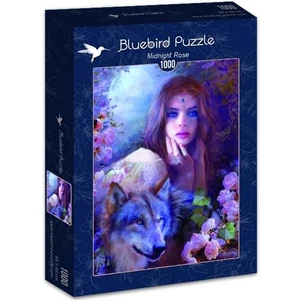 Bluebird puzzle 70172 - Midnight Rose - 1000 db-os puzzle