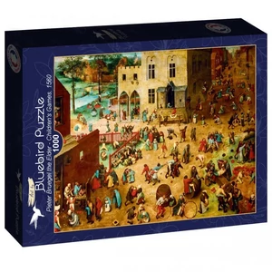 Bluebird 60231 - Pieter Bruegel the Elder - Children's Games, 1560 - 1000 db-os Art by puzzle