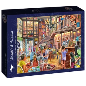 Bluebird 90573 - Bookshop Tearoom - 2000db-os puzzle