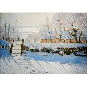 Bluebird 60237 -Claude Monet - The Magpie, 1869 - 1000 db-os Art by puzzle 