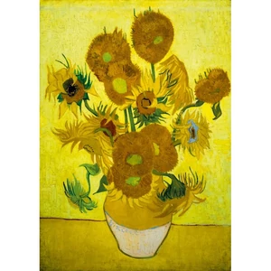 Bluebird 60205 - Vincent Van Gogh - Sunflowers, 1889 - 1000 db-os Art by puzzle