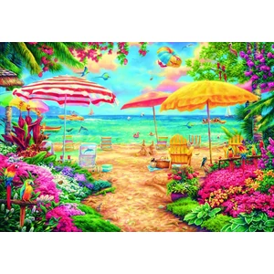  Bluebird 90324 - A Perfect Day at the Beach - 1000 db-os puzzle