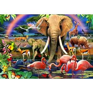 Bluebird 90358 - African Savannah - 1000 db-os puzzle