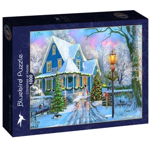 Bluebird 90330 - Christmas at Home - 1000 db-os puzzle