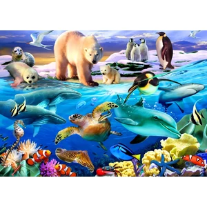 Bluebird 90235 - Oceans of Life - 1000 db-os puzzle
