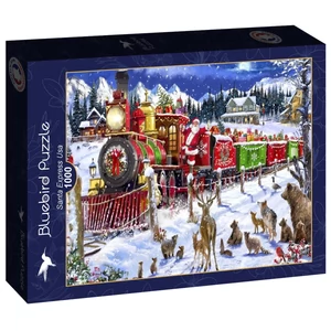 Bluebird 90432 - Santa Express Usa - 1000 db-os puzzle