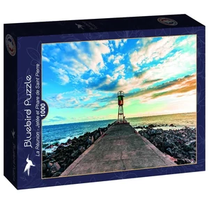 Bluebird 90300 - La Réunion, Jetée et Phare de Saint Pierre - 1000 db-os puzzle