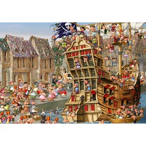 Bluebird 90431 - Pirates - 1000 db-os puzzle