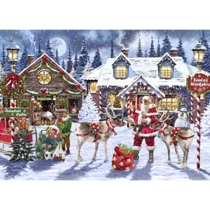 Bluebird 90531 -Santa's Workshop - 1500 db-os puzzle 