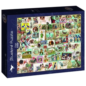 Bluebird 90310 - Dogs - 1500 db-os puzzle
