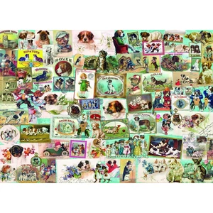 Bluebird 90310 - Dogs - 1500 db-os puzzle