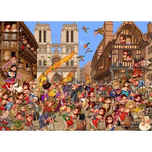 Bluebird 90317 - La Cour des Miracles - 1500 db-os puzzle