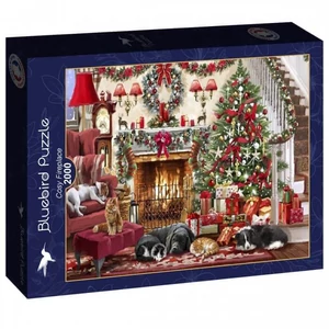 Bluebird 90539 -Cosy Fireplace - 2000 db-os puzzle 