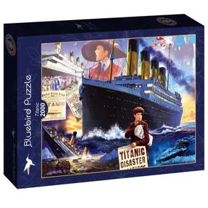 Bluebird 90665 - Titanic - 2000 db-os puzzle