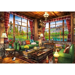 Bluebird 90327 - Mount Cabin View - 1000 db-os puzzle