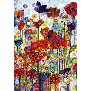 Bluebird 90363 - Poppies - 1000 db-os puzzle