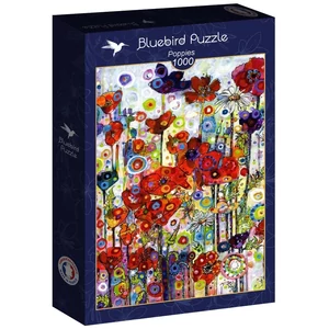 Bluebird 90363 - Poppies - 1000 db-os puzzle