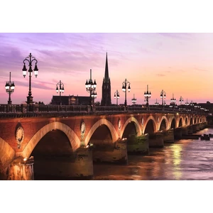 Bluebird 90461 - Pont de Pierre, Bordeaux -  1000 db-os puzzle