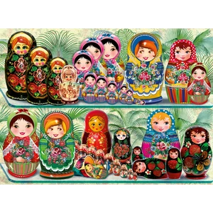 Bluebird 6000 db-os puzzle - Matryoshka Dolls (70573)