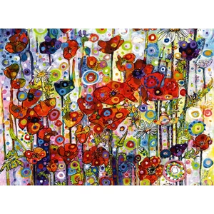Bluebird 6000 db-os puzzle - Sally Rich - Poppies (60157)
