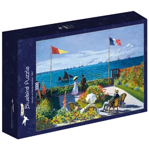 Bluebird 3000 db-os puzzle - Claude Monet - Garden at Sainte-Adresse, 1867 (60158)