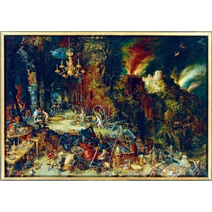 Bluebird 60091 - Jan Brueghel - Allegory of Fire - 1000db-os puzzle