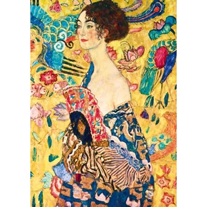 Bluebird Art by 60095 - Klimt - Lady with Fan - 1000 db-os puzzle