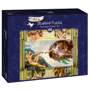 Bluebird Art by 60053 - Michelangelo - The Creation of Adam - 1000 db-os puzzle