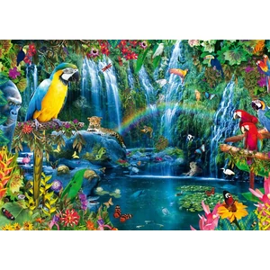 Bluebird 70298 - Parrot Tropics - 1000 db-os puzzle