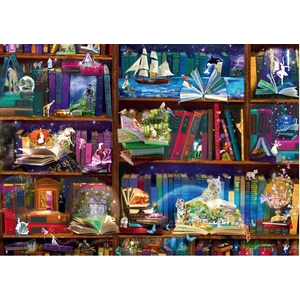 Bluebird 70313 - Library Adventures in Reading - 1000 db-os puzzle