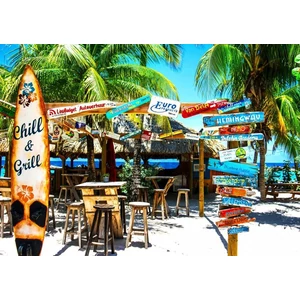 Bluebird puzzle 70016 - Willemstad Beach - 3000 db-os puzzle