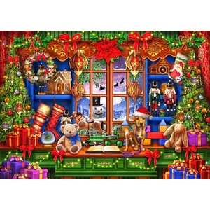 Bluebird puzzle 70184 - Ye Old Christmas Shoppe - 2000 db-os puzzle