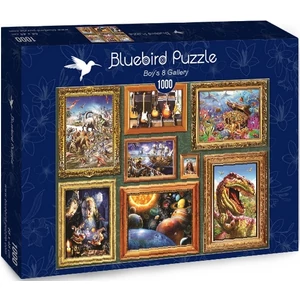 Bluebird puzzle 70233 - Boy's 8 Gallery - 1000 db-os puzzle