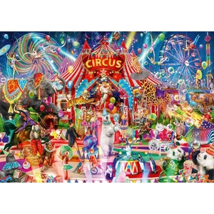 Bluebird puzzle 70250 - A Night at the Circus- 1000 db-os puzzle