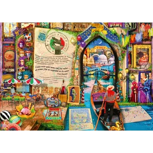 Bluebird puzzle 70259 - Life is an Open Book Venice - 4000 db-os puzzle