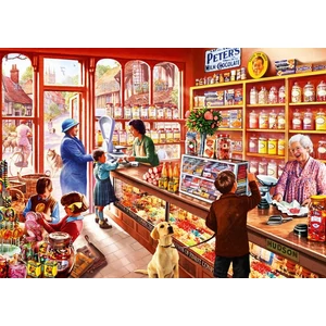 Bluebird 70318 - Sweetshop - 1000 db-os puzzle