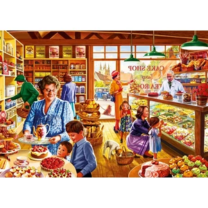 Bluebird 70326 - Nostalgic Cake Shop - 1000 db-os puzzle