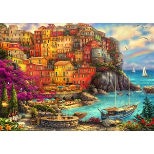 Bluebird 2000 db-os puzzle - A Beautiful Day at Cinque Terre (90565)