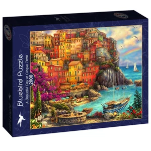 Bluebird 90565 - A Beautiful Day at Cinque Terre - 2000 db-os puzzle