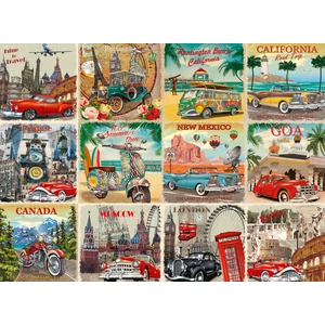 Bluebird 3000 db-os puzzle - Collage Vintage (70566)