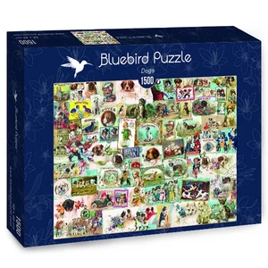 Bluebird 70469 - Dogs - 1500 db-os puzzle